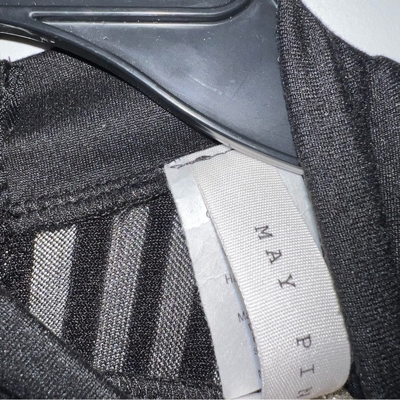 SOLD/Sexy Black Mesh Fashion Jumpsuit - Picture 14 of 15